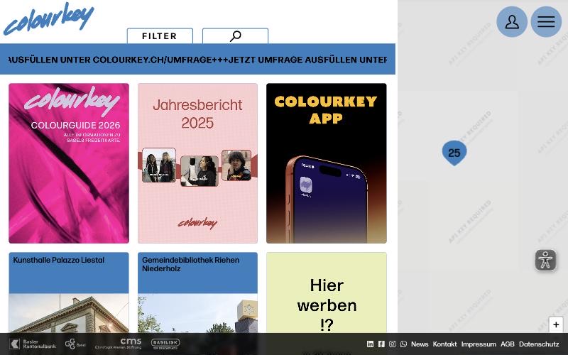 Colourkey — offers page