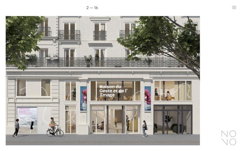 Novo Architectures — Maison du Geste et de l’Image project